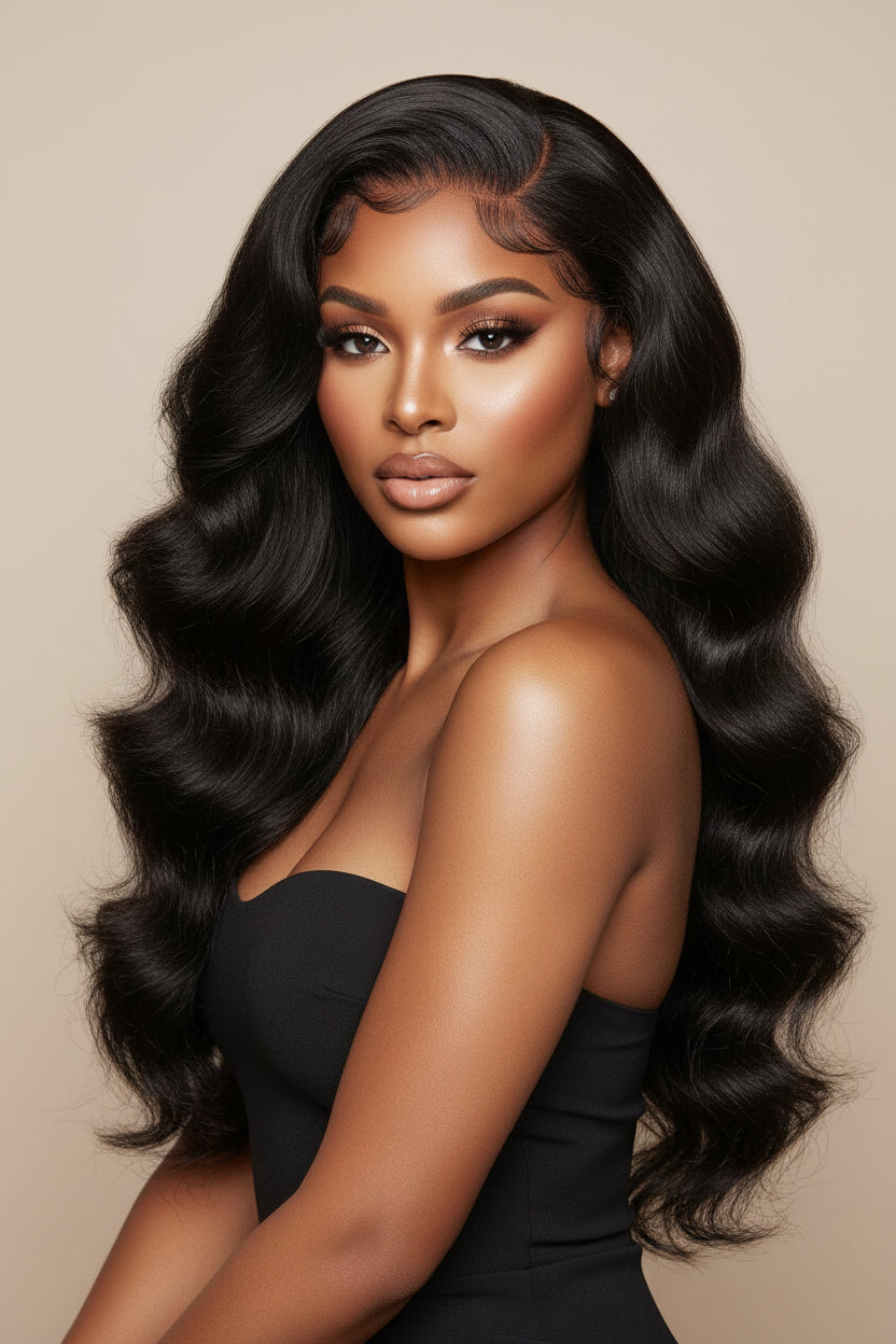 30 40 Inch Body Wave 13X6 Hd Transparent Lace Frontal Wig Human Hair 13X4 Preplucked Lace Wigs for Women 360 Lace Front Hair Wig