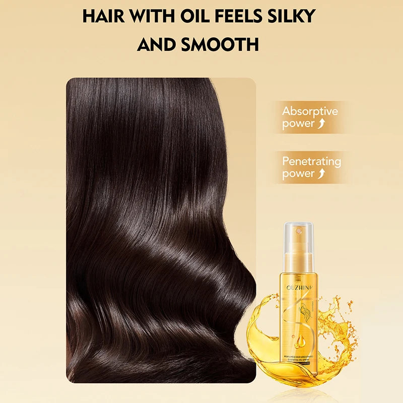 Hair Care Essential Oil Spray, Nourishing & Repair, Long-Lasting Fragrance, Easy Use for All Hair Types