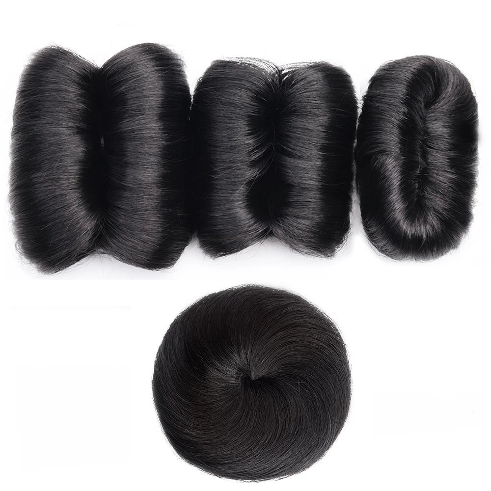 Curly Hair Bundles Brazilian Hair Weave Bundles With Circular Closure Short Human Hair Extensions