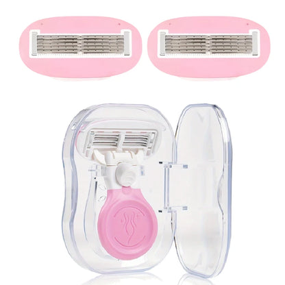 Women'S Portable Shaver, 5-Layer Personal Care razor, Moisturizing Razor