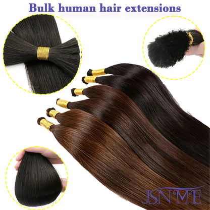 Human Hair Extensions 100% real human Hair Extension Straight Black Brown Blonde Color
