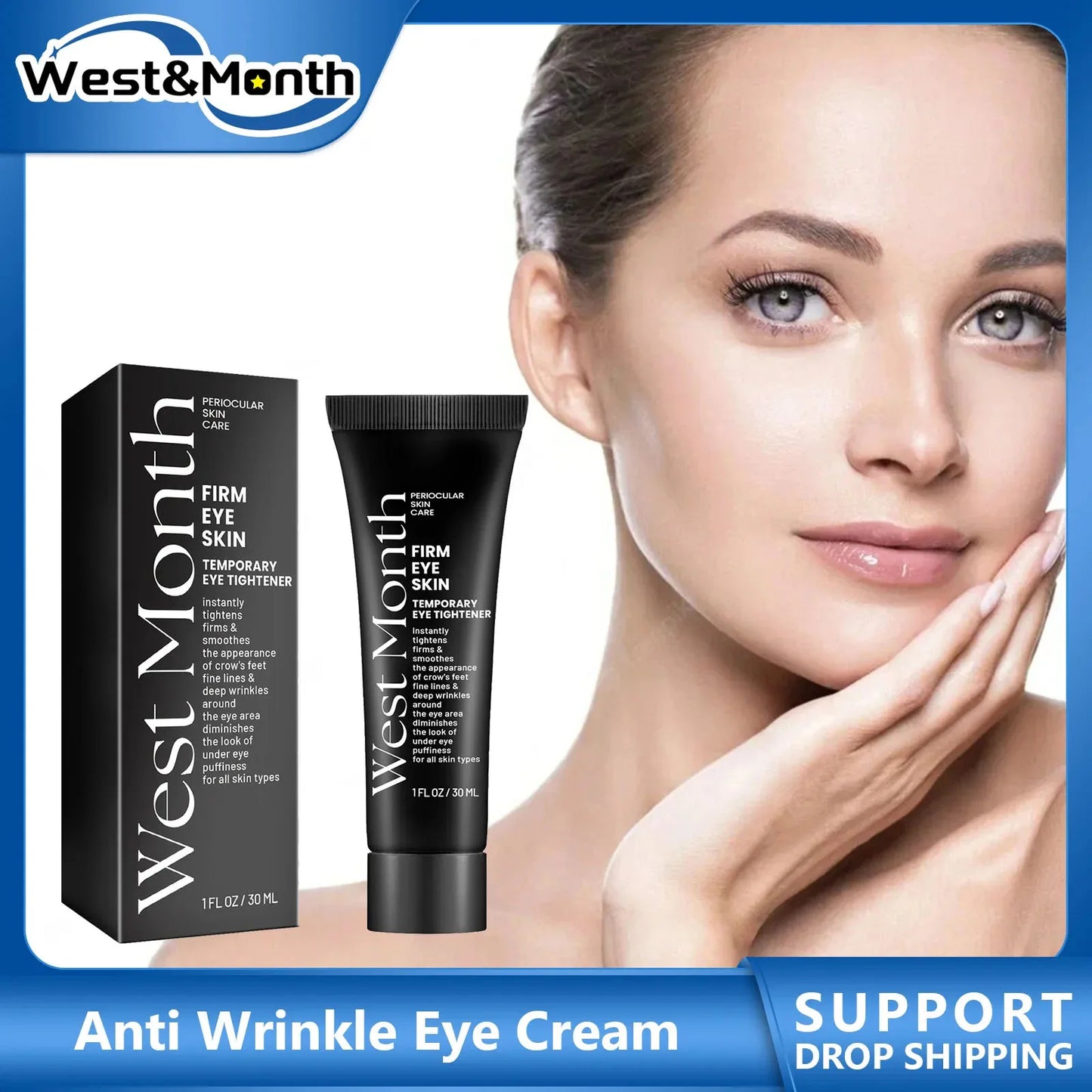 Eye Cream Reduce Eye Bags Puffiness Firming Lifting Fine Lines Moisturizing Brightening Dark Circle