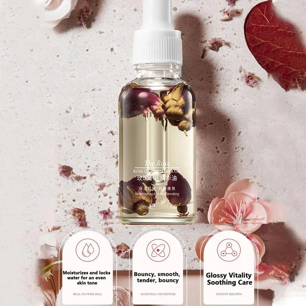Face Rose Oil Facial Essence Rejuvenating Essence Oil For Deep Nourishing