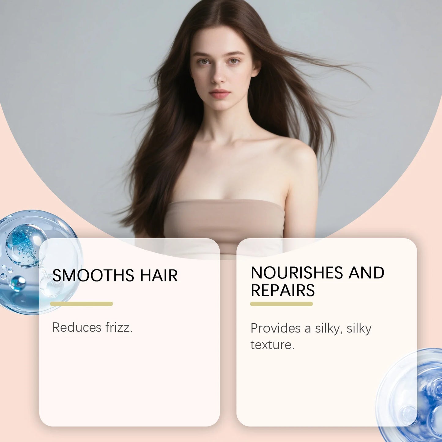 Hair Supple Care Cream Nourish Repair Soften Curly Hair Improve Dry Damaged Hair Long Lasting Healthy Shine