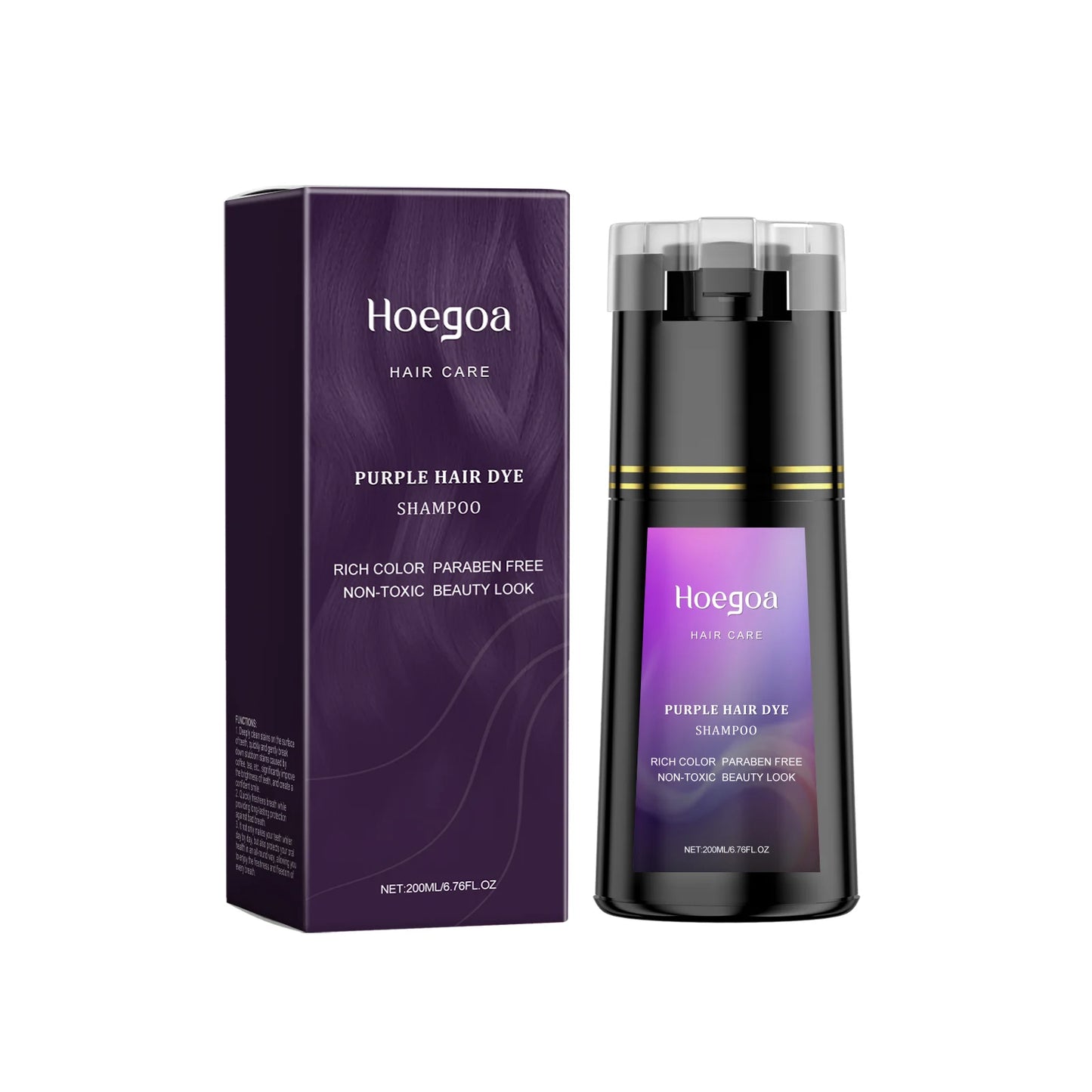 Hair Care Shampoo Bright Long-Lasting Color Gentle Hair Nourishing and Smooth