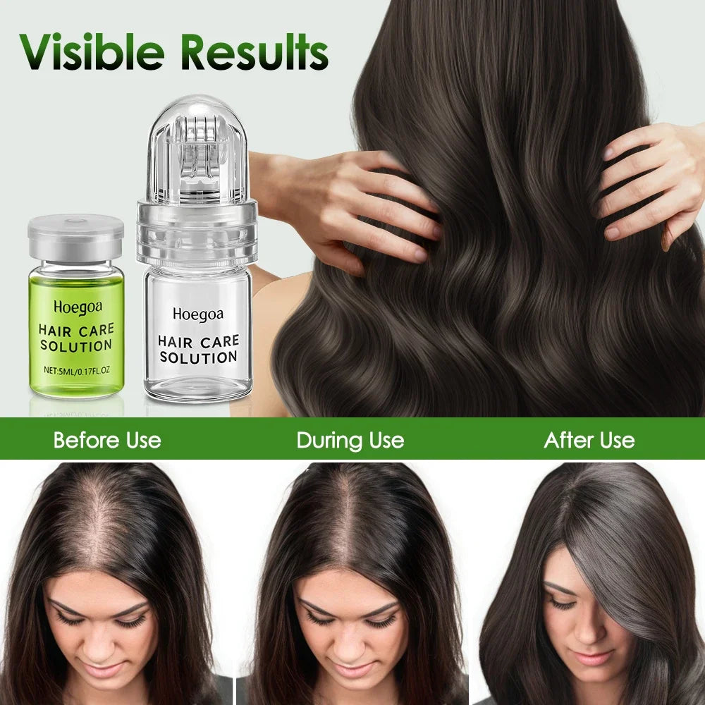 Hair Essential Care Serum Strengthen Roots Reducing Loss Nourish Scalp