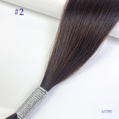Human Hair Extensions 100% real human Hair Extension Straight Black Brown Blonde Color