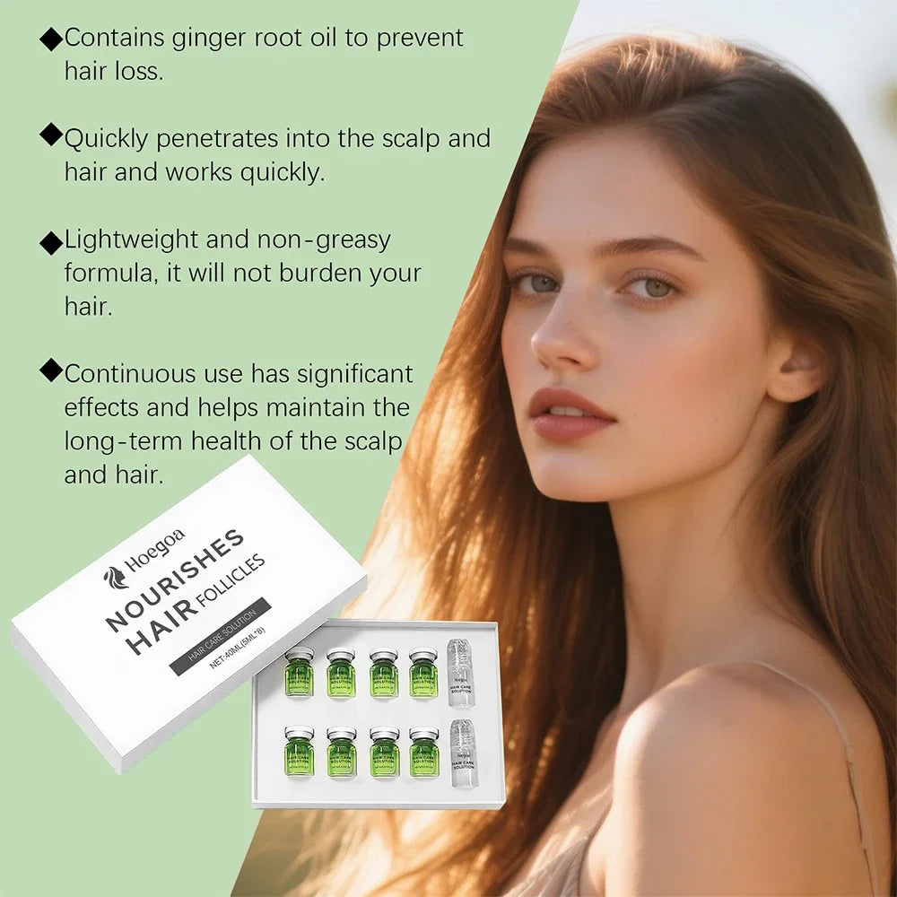 Hair Essential Care Serum Strengthen Roots Reducing Loss Nourish Scalp