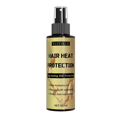 Hair heat protection spray, long-lasting protection, deeply moisturizes hair