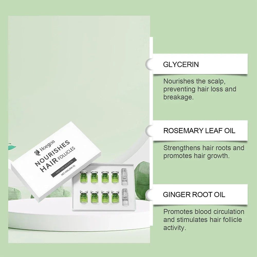 Hair Essential Care Serum Strengthen Roots Reducing Loss Nourish Scalp