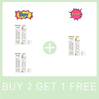 Sun Protective Lip Balm Sunblock Fade Lip Lines Nourishing Moisturizing Lip Shining Lipstick