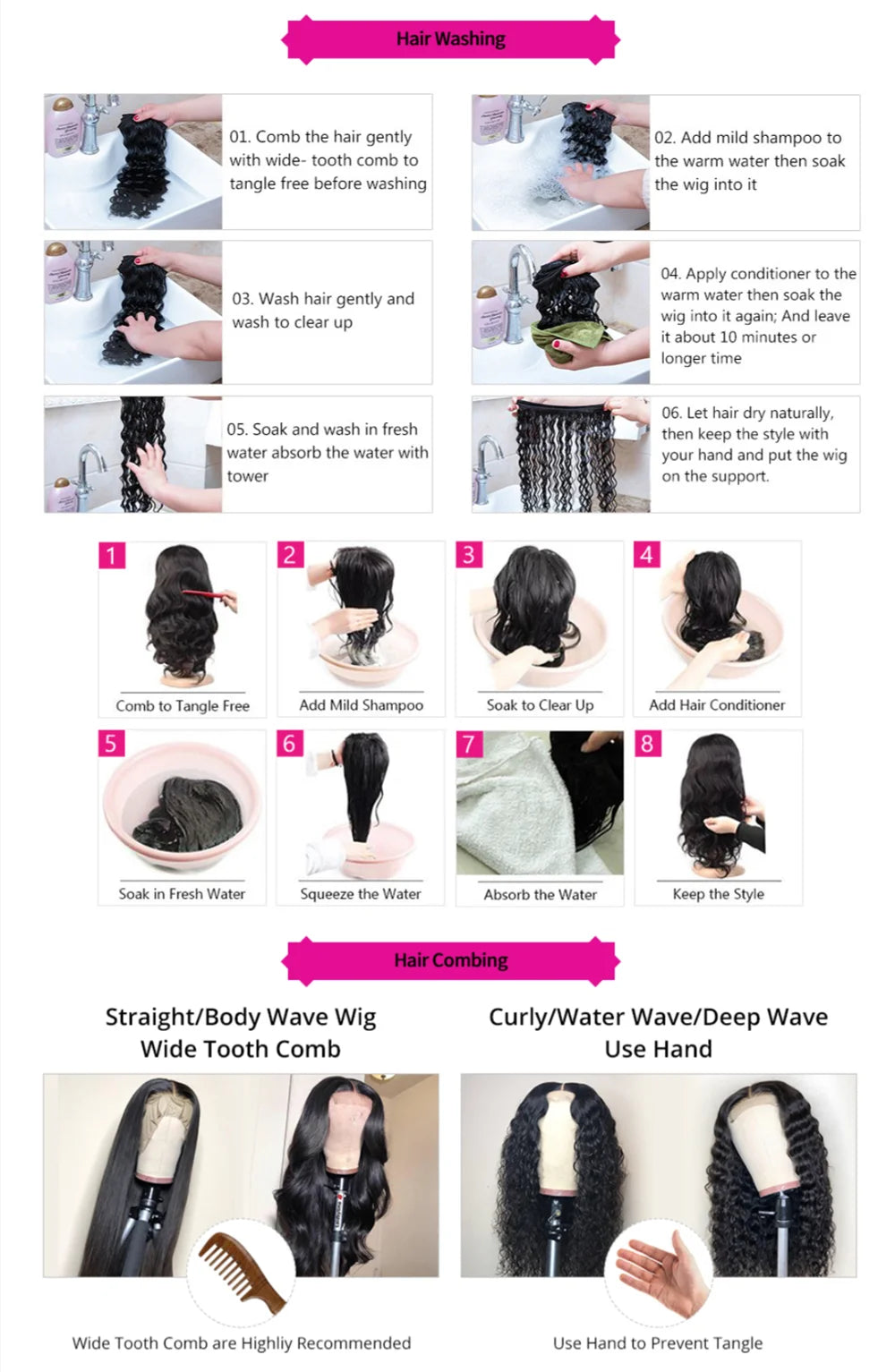 Bouncy Curly Human Hair Bundles with Closure Short Bob Human Hair Weave Extensions