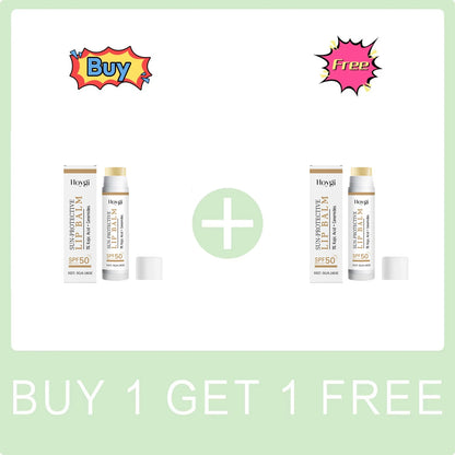 Sun Protective Lip Balm Sunblock Fade Lip Lines Nourishing Moisturizing Lip Shining Lipstick
