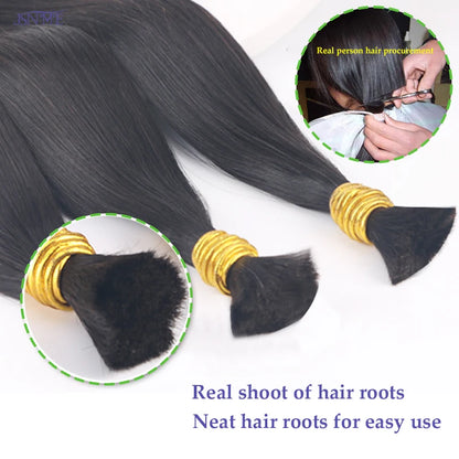 Human Hair Extensions 100% real human Hair Extension Straight Black Brown Blonde Color