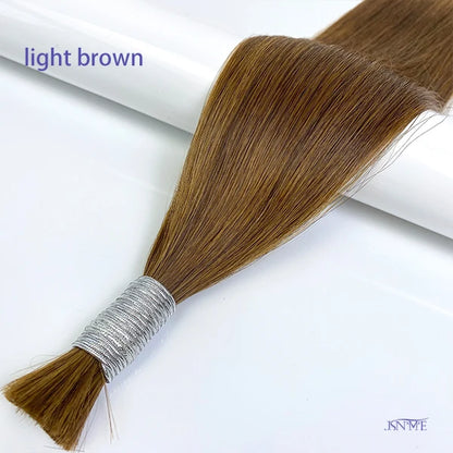 Human Hair Extensions 100% real human Hair Extension Straight Black Brown Blonde Color
