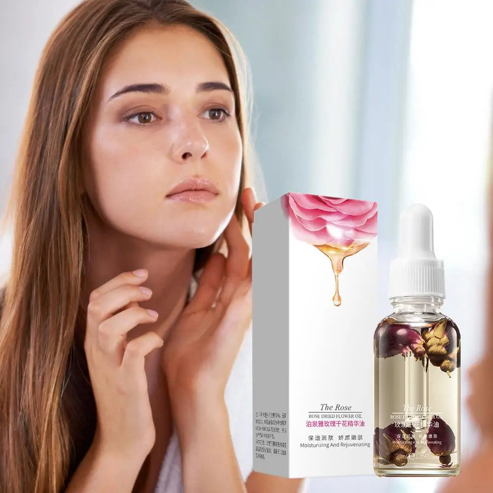 Face Rose Oil Facial Essence Rejuvenating Essence Oil For Deep Nourishing