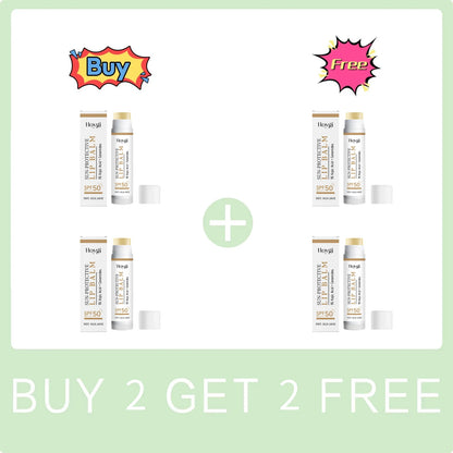 Sun Protective Lip Balm Sunblock Fade Lip Lines Nourishing Moisturizing Lip Shining Lipstick