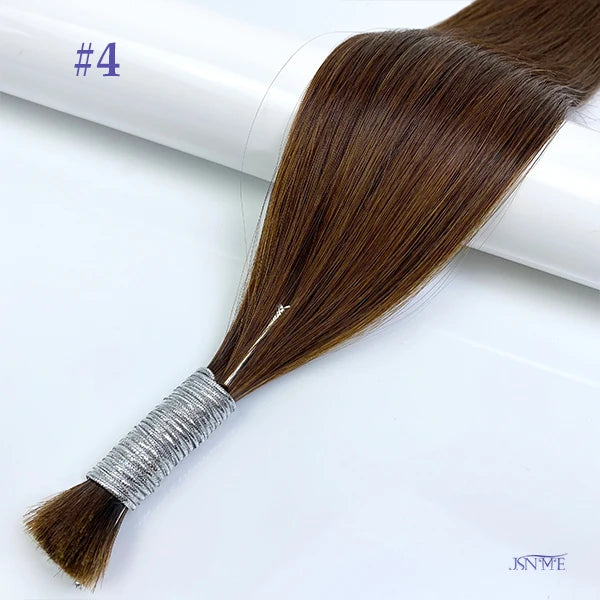 Human Hair Extensions 100% real human Hair Extension Straight Black Brown Blonde Color