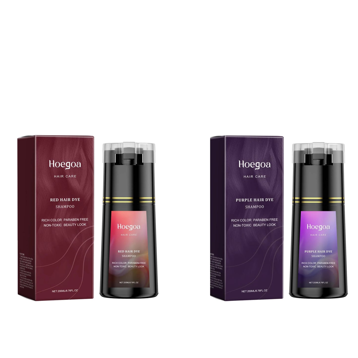 Hair Care Shampoo Bright Long-Lasting Color Gentle Hair Nourishing and Smooth