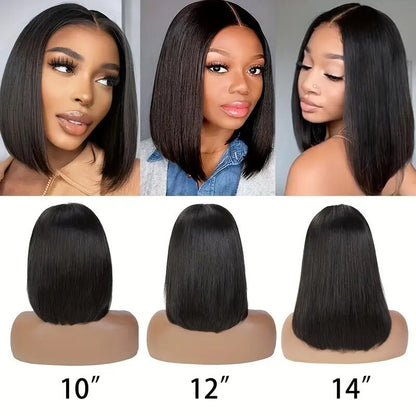VelvetStrand Co. HD Bob Lace Wig | Perruque Bob HD de luxe